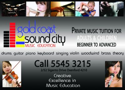 Gold Coast Sound City - Music Education. Creative Excellence in Music Education.